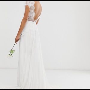 ASOS wedding gown
